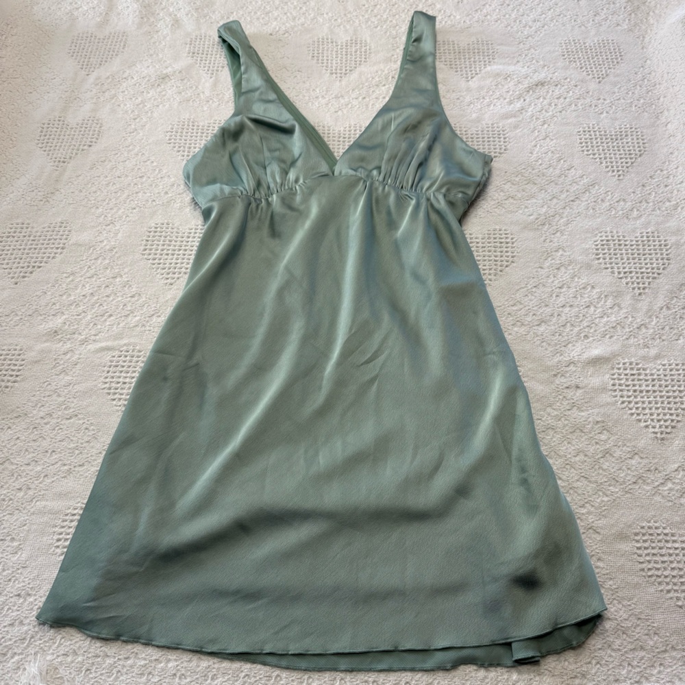 Lucy in the Sky Green Mini Dress (L)